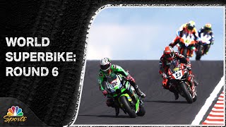 World Superbike EXTENDED HIGHLIGHTS United Kingdom  Round 6  7423  Motorsports on NBC [upl. by Still]