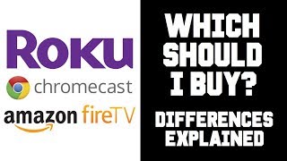 Streaming Devices Comparison  Roku vs Fire TV vs Chromecast  Which Streaming Player is Best [upl. by Gerhardine]