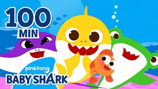 BEST Baby Shark Sing Along Songs  Compilation  Nursery Rhymes for Kids  Baby Shark Official [upl. by Kayle793]