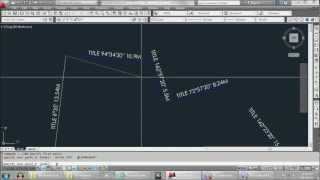 AutoCAD Tutorial  How to draw Site Title Boundary [upl. by Jago]