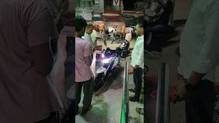 Apache RTR 160 top model after delivery 🔥🔥 apache automobile mukeshsahuvlogs [upl. by Fortna]