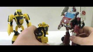 Video review of Transformers Animated Activators Bumblebee [upl. by Cira]