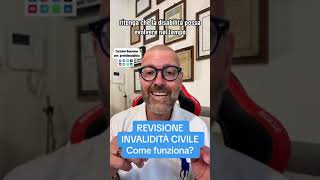 VISITA DI REVISIONE INVALIDITÀ CIVILE come funziona revisioneinps revisioneinvalidità [upl. by Naitsirhk]