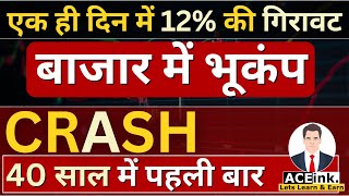 SUPER MEGA CRASH  40 साल में पहली बार  Japan Stock Market Crash  Nikkei Crash NIFTY SENSEX [upl. by Semela50]