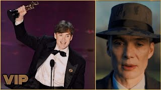 Cillian Murphy won his first Oscar but what happened next made it even sweeter [upl. by Enoyrt245]