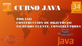 Curso Java POO VIII Construcción objetos III Vídeo 34 [upl. by Kleon]