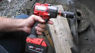 Milwaukee M18 Hex Impact Driver 12 inch impact wrench case and deep socket set review [upl. by Adnilav]