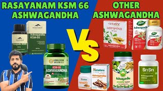 RASAYANAM KSM 66 ASHWAGANDHA VS OTHER ASHWAGANDHA  3 TYPES OF ASHWAGANDHA EXPLAINED [upl. by Neelhtak]