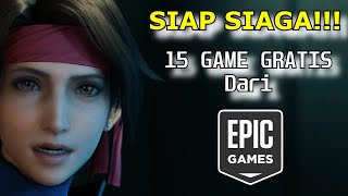 SIAP SIAGA 15 Game Gratis Di Giveaway Epic Games [upl. by Sheffield]