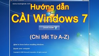 Hướng dẫn cài windows 7 [upl. by Asselam804]