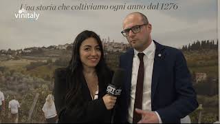 VINITALY  15042024  SINDACO DI SAN GIMIGNANO [upl. by Marsh113]