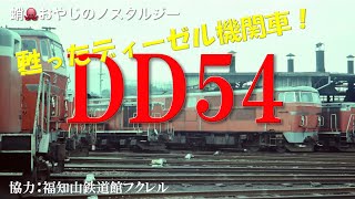 甦ったディーゼル機関車DD54！福知山鉄道館フクレル！ [upl. by Siva]