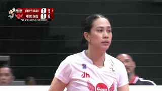 Aiza MaizoPontillas POWERS UP for Petro Gazz vs Chery Tiggo ⚡️  2024 PVL ALLFILIPINO CONFERENCE [upl. by Pas]