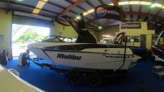 NORTHSIDE MARINES NEW MALIBU BOATS 20 VTX UNWRAP  SETUP [upl. by Aicelav]