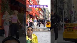 Walking Dance 😂🔥🔥 TuzelityOfficial bestshuffle ytshorts viral [upl. by Ytomit112]