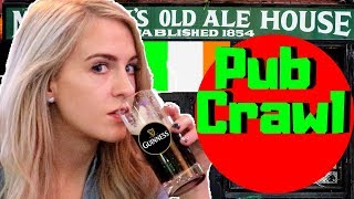 Irish Girl Tries quotIRISHquot Pubs in New York [upl. by Toor]