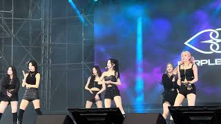 240907 PURPLE KISS 퍼플키스  BBB 4k Fancam Istanbul Turkey Festival [upl. by Harmony534]