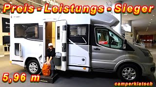 NUR 596 m🔥LUXUS CAMPER zum Schnäppchenpreis🔥günstige KURZE KOMPAKTE Wohnmobile unter 6m bis 35 t‼️ [upl. by Nivonod]