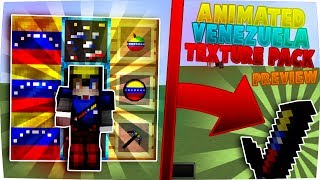 Animated VENEZUELA Texture Pack 32x Preview [upl. by Pyotr28]