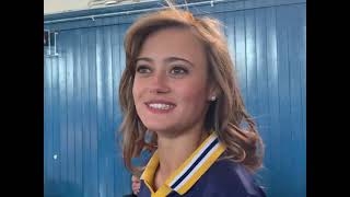 Ella Purnell Yellowjackets Interview [upl. by Adnouqal806]