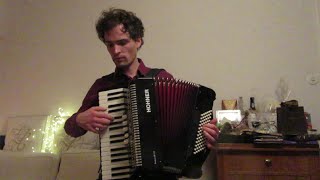 Two Hornpipes Tortuga  Accordion  Pirates of the Carribean [upl. by Akirderf]