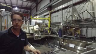 Kingfisher boats factory tour part 2 [upl. by Lalad995]