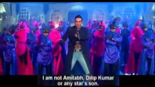 no Amitabh nor Dilip Kumar just Akshay Lyrics [upl. by Koehler]