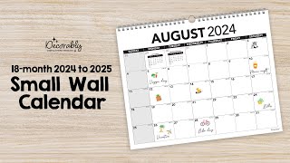 Discover the Perfect Small Wall Calendars for 20242025  Your Ultimate 2025 Calendar Guide📅💖❤️ [upl. by Franck]