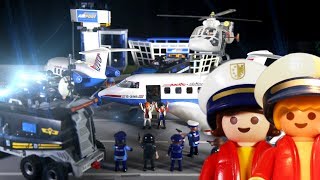 👮POLIZEI EINSATZ AM FLUGHAFEN SEK SPECIAL KOMMANDO Matz der Meisterdetektiv 5 PLAYMOBIL Stopmotion [upl. by Asseneg67]