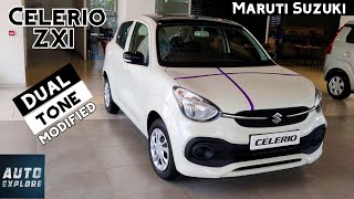 2022 Maruti Suzuki Celerio ZXI  Dual Tone  Modified  Auto Explore [upl. by Kathrine]