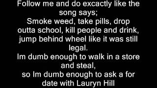 Eminem  Role Model Lyrics [upl. by Andreas]