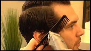 How to cut Long Mens Haircut Scissors  Clippers [upl. by Ellenrahc]