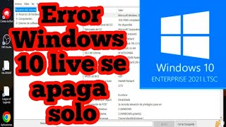 Error windows 10 enterprise se apaga solo y no actualiza  como activar solución 2024 [upl. by Stodder]