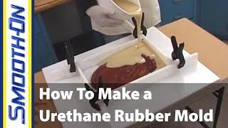 Mold Making Tutorial How To Make a Polyurethane Rubber 1 Piece Mold [upl. by Landsman987]