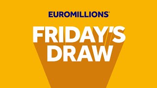 The National Lottery EuroMillions draw results from Friday 12 January 2024 [upl. by Ahsilrac]