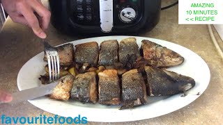 a quick and easy air fryer marinated milkfishbangus10 minutes recipefavouritefoods [upl. by Eenert]