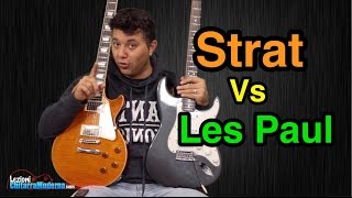 Stratocaster Vs Les Paul Giganti a Confronto  Lezioni di Chitarra Elettrica [upl. by Salvatore]