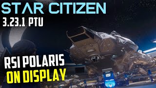 The RSI POLARIS is in the expo halls this Invictus  Star Citizen 3231 PTU [upl. by Haig667]