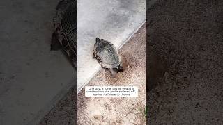 The man adopted a baby turtle and then surprised to find shorts [upl. by Eidnas]