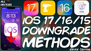 Can You DOWNGRADE iOS 1741 to iOS 16 All iOS Downgrade Methods Explained DelayOTA SHSH2 etc [upl. by Simson]