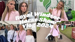 ROYAL WINDSOR HORSE SHOW VLOG 2024 [upl. by Asiole]