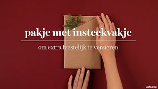 Wehkamp  How to pakje met insteekvakje [upl. by Isayg]