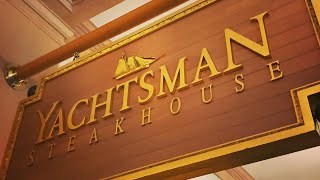 DINING REVIEW Yachtsman Steakhouse at Disneys Yacht Club Resort [upl. by Eiramnwad]