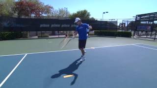 Spanish X Drill  High Performance Teaching Series by IMG Academy Bollettieri Tennis 9 of 9 [upl. by Selassie]