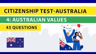 2024 NEW AUSTRALIAN CITIZENSHIP TEST ― PART 4 of 4 [upl. by Janean]