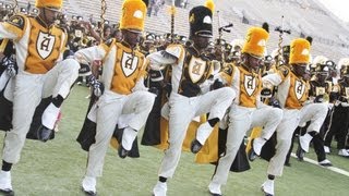 Alabama State Marching in Magic City Classic [upl. by Paloma286]