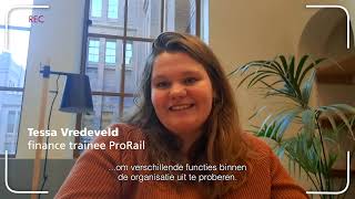 Het begin van Tessa bij het finance traineeship van ProRail [upl. by Manwell]