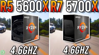 Ryzen 5 5600X vs Ryzen 7 5700X  Big Upgrade [upl. by Lon87]