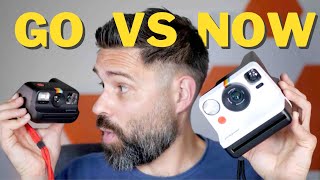 Compared  Polaroid Go vs Now Instant Cameras [upl. by Klatt243]