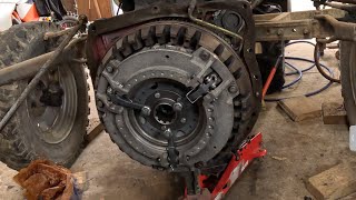 Replacing a Massey Ferguson 35 clutch [upl. by Consolata]